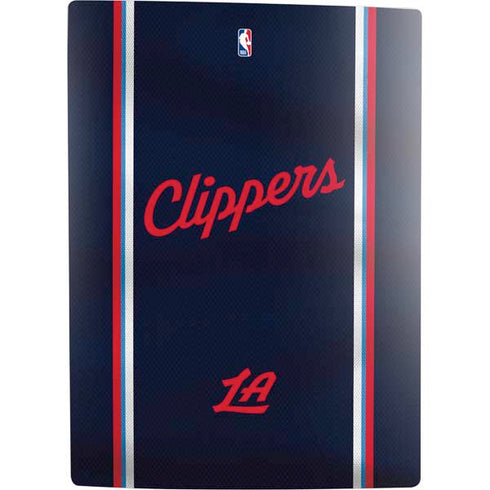 NBA Los Angeles Clippers Distressed Red PS5 Digital Edition Console Skin